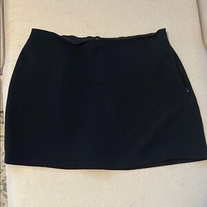 Abercrombie & Fitch Black Mini Skort
